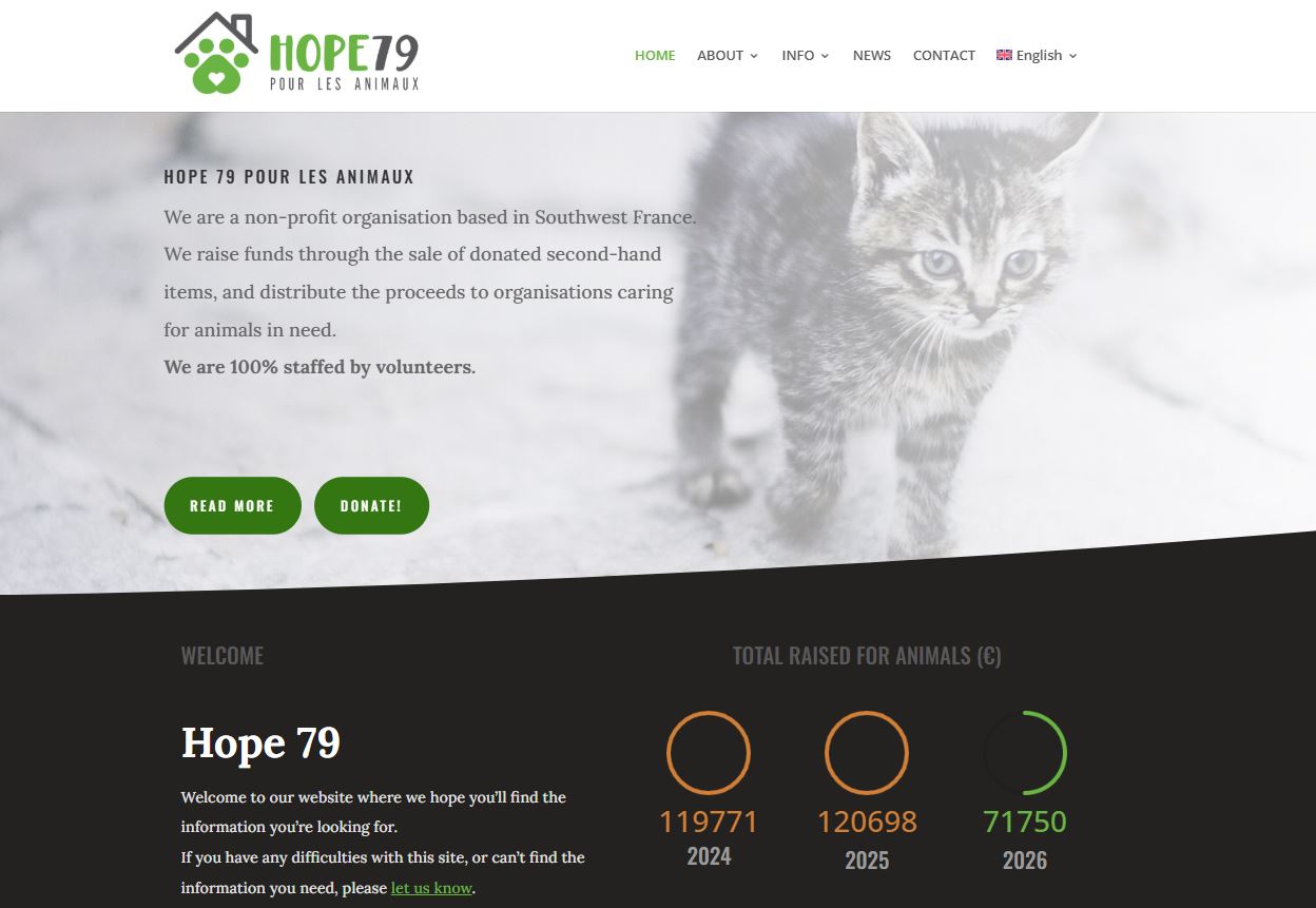 Hope 79 Website